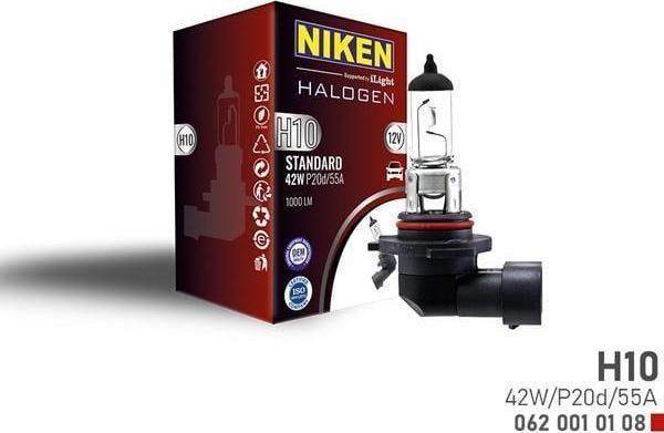 NIKEN H10 55W HALOJEN AMPUL P20d/55A 12V - Image 1