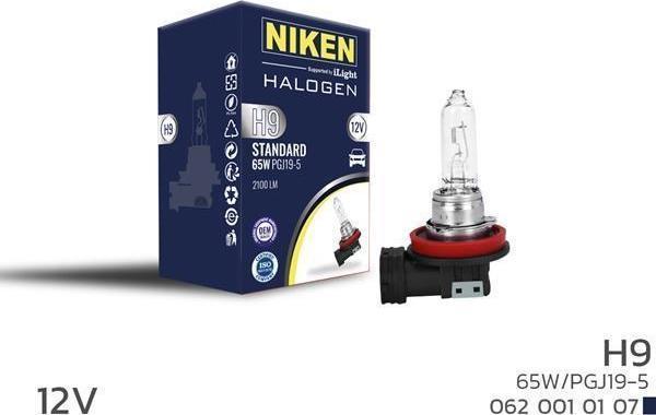 NIKEN H9 65W HALOJEN AMPUL PGJ19-5 12V - Image 1