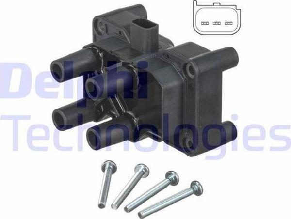 ATESLEME BOBINI FIESTA V-VI 01 11 FUSION 01 12 1.25-1.3-1.4-1.6TI FOCUS II C MAX 1.4-1.6TI VOLVO C30 06 12 S40 II 05 12 V50 05 12 1.6 BAGLANTI CIVATLARI ILE BERABER - Image 1