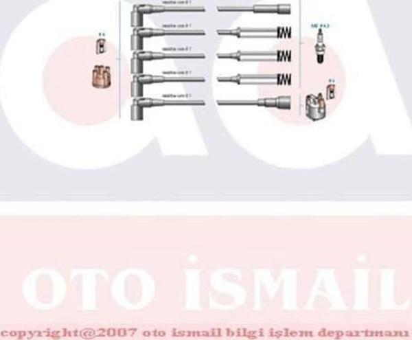 BUJİ KABLOSU OPEL A KASA TÜM MODELLER 4 TÜPLÜ - Image 1