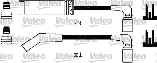 BUJİ KABLO SET CHEVROLET KALOS 1.4 02 LANOS 1.4-1.5 97 CHEVROLET AVEO 1.5-KALOS 1.5 05 - Image 1