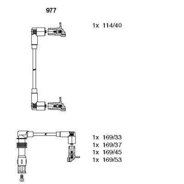 BUJİ KABLOSU TAKIM POLO4 1.4 16V-AFH - Image 1