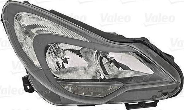 SAĞ FAR OPEL CORSA D SİYAH 06 MOTORLU H7 - Image 1