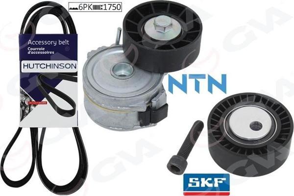 ALTERNATÖR GERGİ KİTİ KÜTÜKLÜ PARTNER-BERLINGO-JUMPY-C5-XANTIA-XSARA-ULYSSE-P206-P406 K026PK1750 - Image 1
