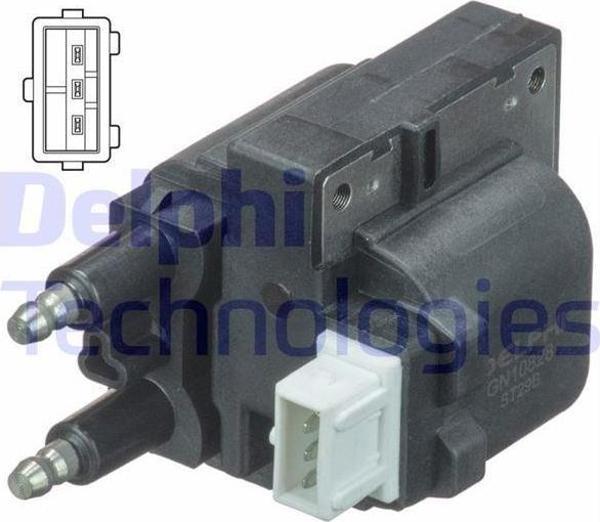 ATEŞLEME BOBİNİ RENAULT MEGANE I 96 LAGUNA I 95 SAFRANE II 96 1.6 16V 2.0 16V VOLVO S40 95 V40 95 1.6 16V 1.8 16V 2.0 16V - Image 1