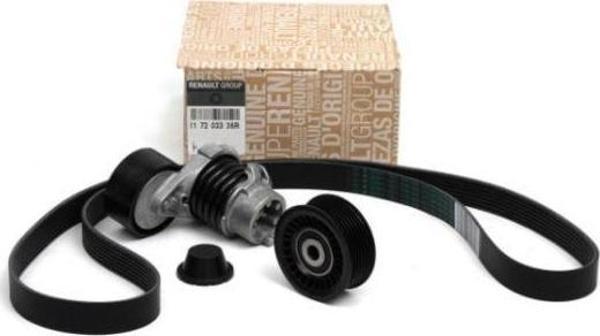 ALTERNATÖR V KAYIŞ KİTİ CLIO IV 12 MEGANE IV 15 CAPTUR I SANDERO II 12 JUKE F15 14 19 MICRA V 16 K14 QASHQAI II J11 13 0.9 TCE H4B 1.2 TCE H5F - Image 1