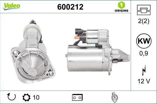 MARŞ MOTORU HYUNDAI İ20 1.4L G4FA 08-15 / İ30 1.6L G4FC 07-11 / ELANTRA 1.6L G4FG 11-15 / KIA CARENS 1.6L G4FC 09-13 / CEED 1.6L G4FC 07-12 1.4L G4FA 10-18 / CERATO 1.6L G4FC 07-13 12v 0.9kw 10 DİŞ - Image 1