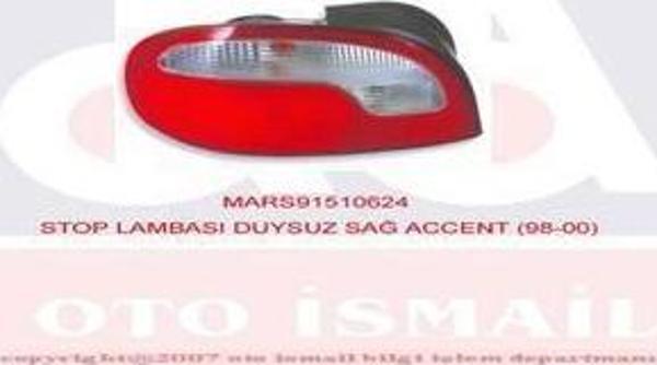 STOP LAMBASI DUYSUZ SAĞ ACCENT 98-00 - Image 1