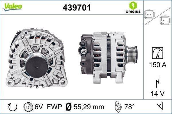 ALTERNATÖR 14V 150Ah C3-C4-BERLINGO- P207-P308-P407-C ELYSEE 1.6 2.0 HDİ - Image 1