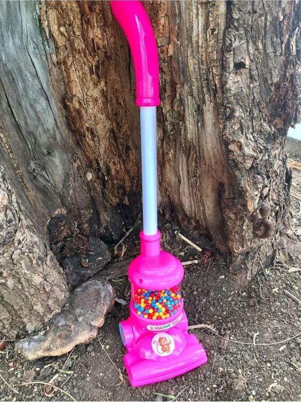 İbokan Oyuncak Dyson Dikey Süpürge Pembe - Image 1