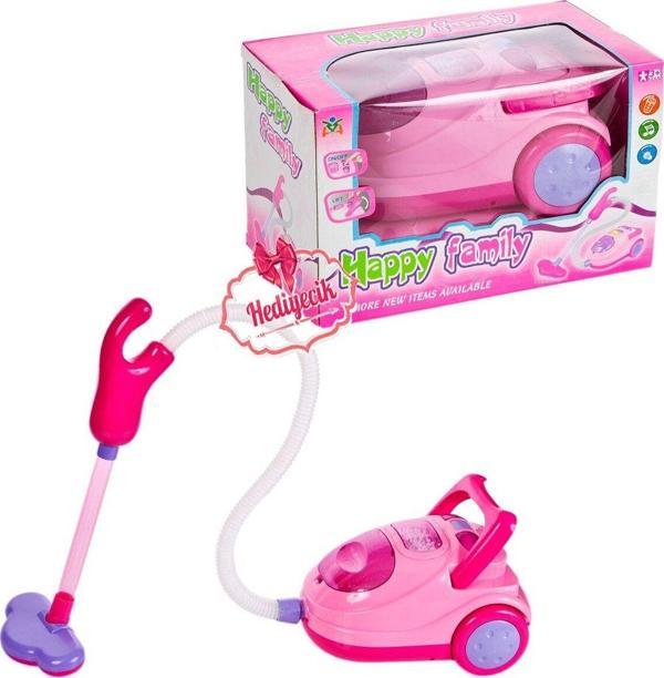 Can Ali Toys Oyuncak Pilli Elektrikli Süpürge Makinesi Fonksiyonlu Gerçek Görünüm Ses Efektli - Image 1