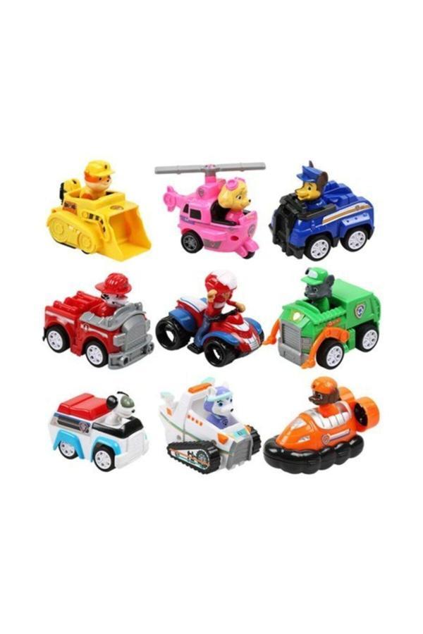 Tek Favorim Paw Patrol 9 Araçlı 9 Figürlü Paw Patrol Seti Paw Patrol 9 Araçlı 9 Figürlü Paw Patrol Seti - Image 1