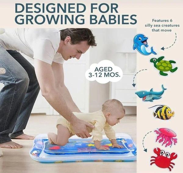 Trend Bebek Su Oyun Matı (Tummy Tıme) Karın Üstü Aktivite Zamanı - Image 1