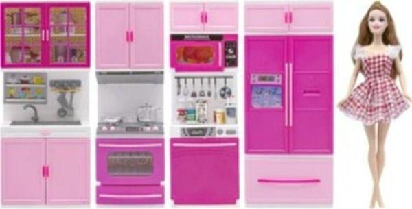 Oydaş Oyuncak 2322 Anlily Bebekli 3'Lü Dolap Seti - Image 1