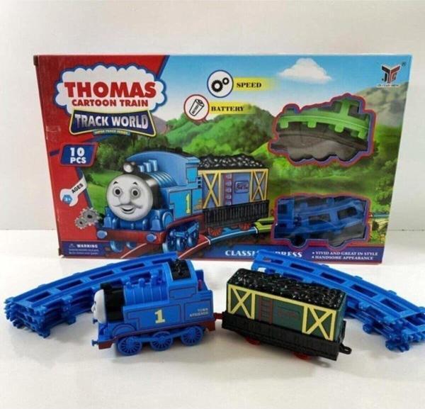 Kardelen Thomas Pilli Tren Seti 10 Parça - Tomas Raylı Tren - Image 1
