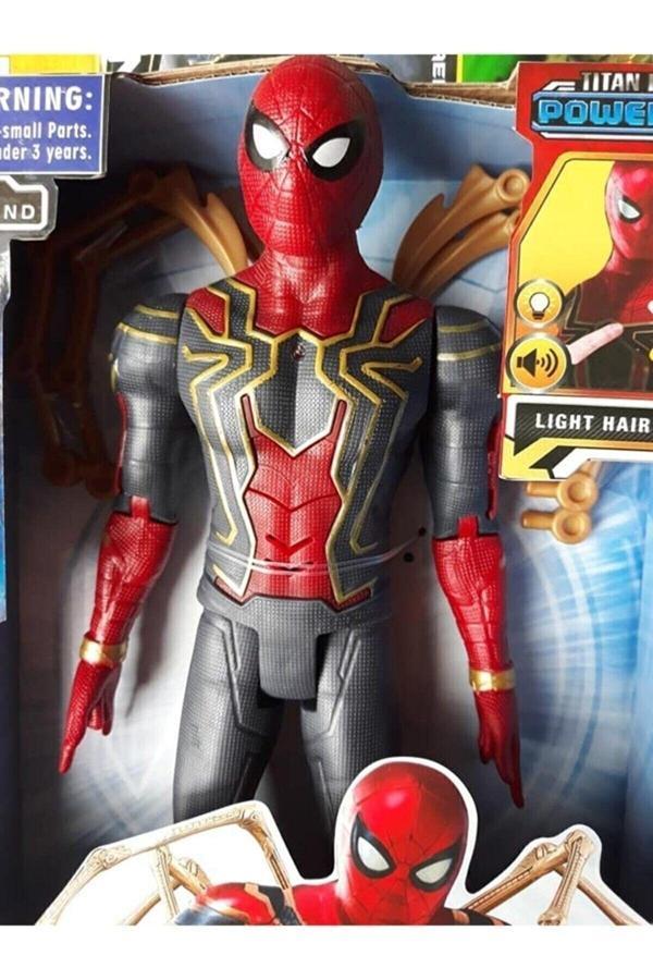 Evmak Spiderman Oyuncak Ahtapot Kollu 29Cm Örümcek Adam Sesli Işıklı - Image 1