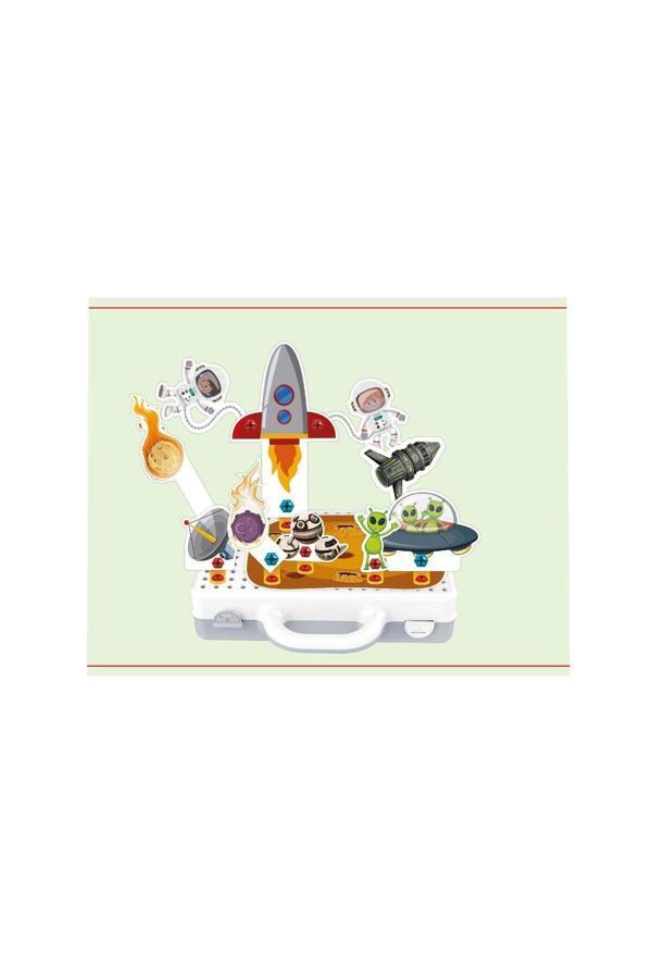 Neuygun Eğitici Matkap Seti Uzay 3D Stem Creative Yaratıcı Set - Image 1