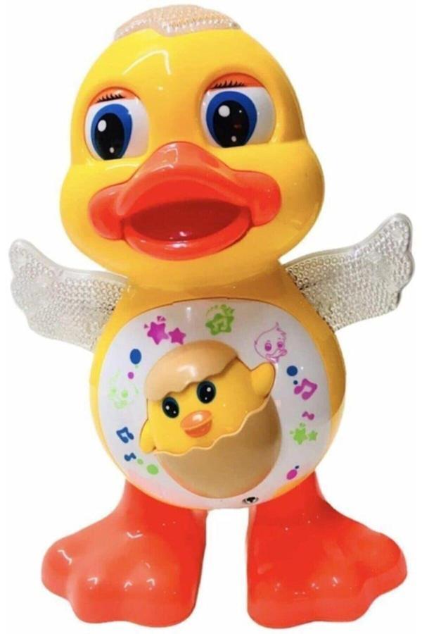 Can Ali Toys Pilli Işıklı Müzikli Danscı Ördek Oyuncak Cnl-6668 - Image 1