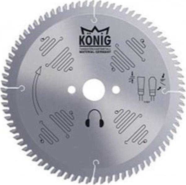 König 250*2.0*30 Z:80 Alüminyum Elmas Daire Testere - Image 1