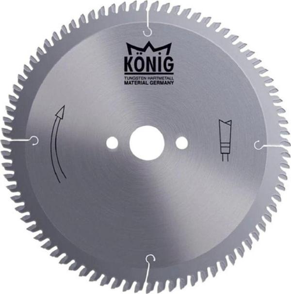König 300*3.2*30 Z:72 Ahşap Elmas Daire Testeresi - Image 1