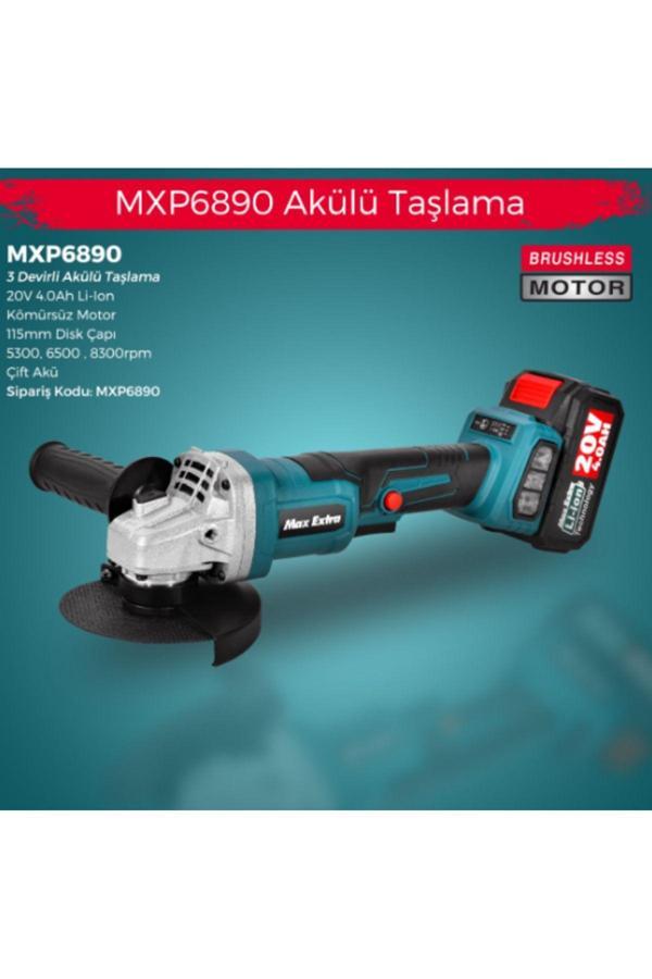 Max Extra Mxp6890 Akülü Taşlama - Image 1