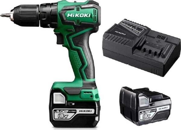 Hikoki Dv18Dd 18V/5Ah. 55Nm Kömürsüz Şarjlı Darbeli Matkap - Image 1