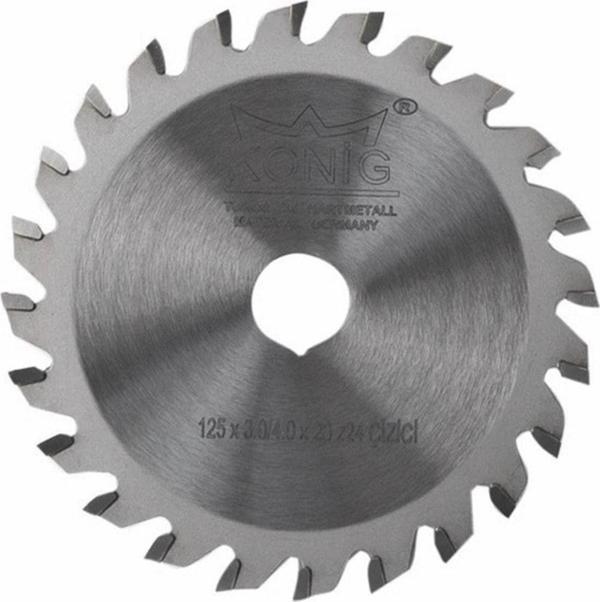 König 125*3.0-4.0*20 Z:24 Çizici Elmas Daire Testere - Image 1
