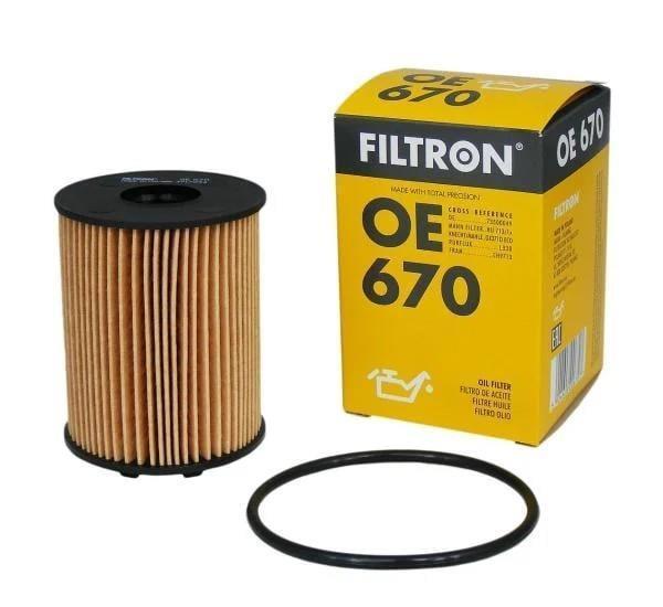 Opel Corsa D 1.3 Dizel Yağ Filtresi Tırnaklı FİLTRON - Image 1