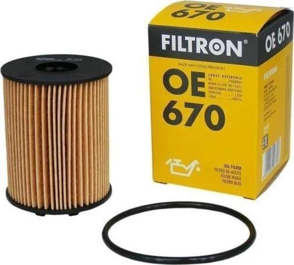 Opel Corsa D 1.3 Dizel Yağ Filtresi Tırnaklı FİLTRON - Image 1