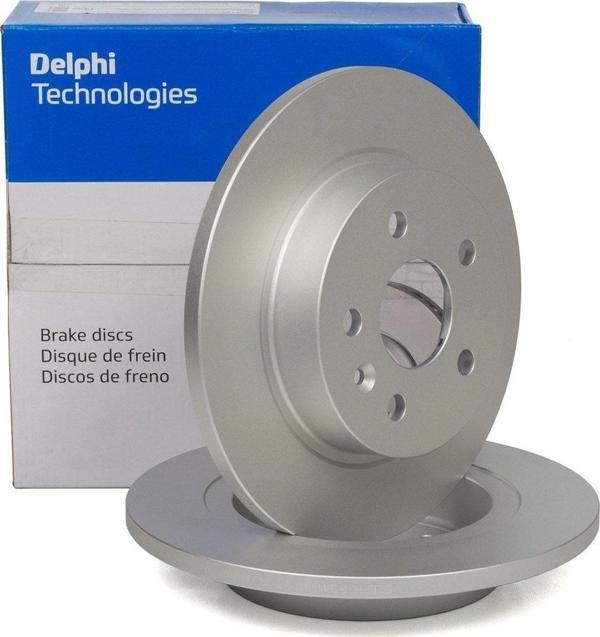Opel Vectra B Arka Fren Disk Takımı 5 Bijon DELPHİ - Image 1