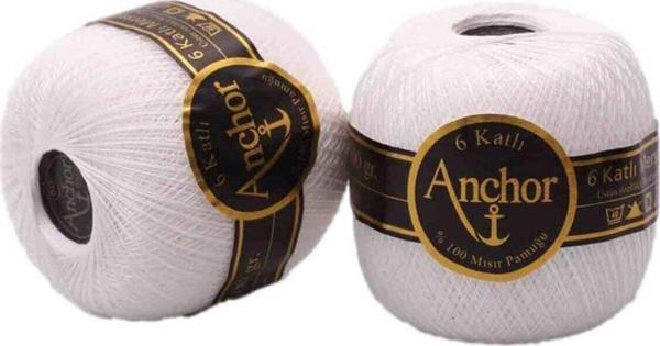 Anchor Merserize Dantel İpi No:60 Beyaz - Image 1