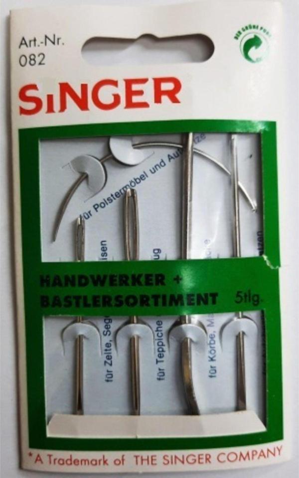 Çok Amaçlı Hobi Ve Döşeme Dikiş Iğnesi Singer 5'li Üçgen Sivri Uç - Image 1