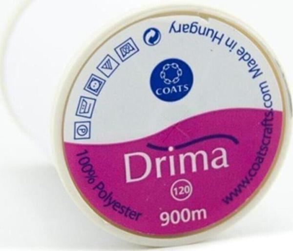 Dikiş Ipi 900 Metre Makara Beyaz Düğme Dikme Onarma Ipi - Image 1