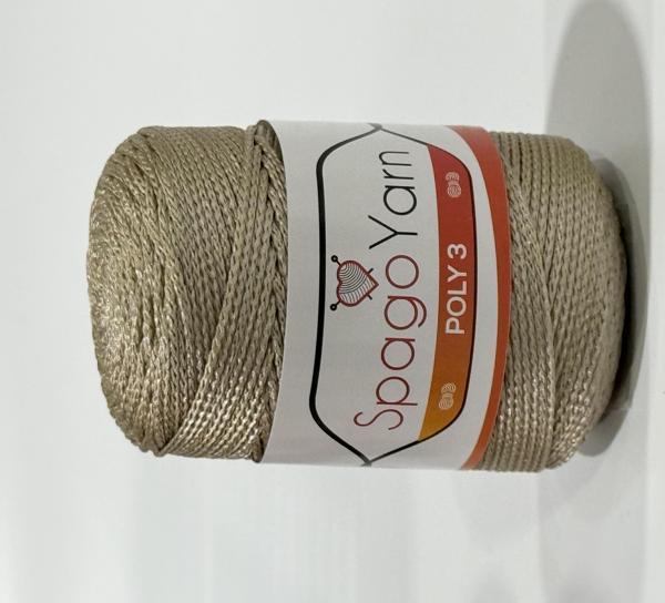 Spago Yarn Balım Örgü Evi Polyester Makrome 100gr sy037 - Image 1