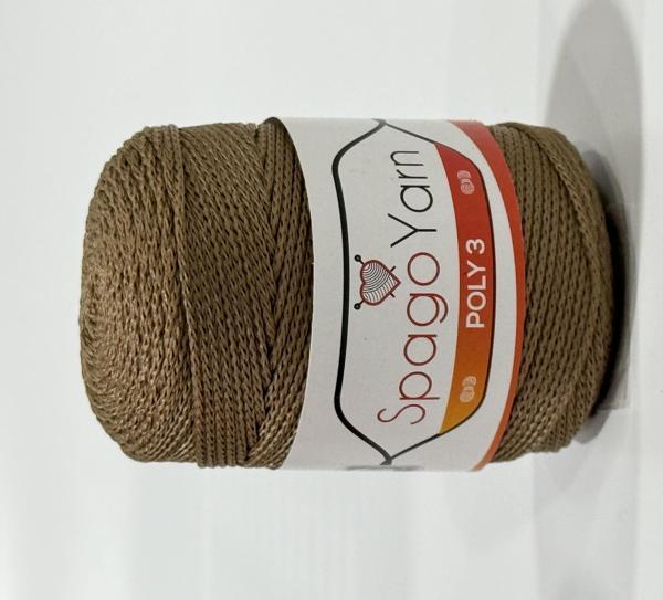 Spago Yarn Balım Örgü Evi Polyester Makrome 100gr sy039 - Image 1