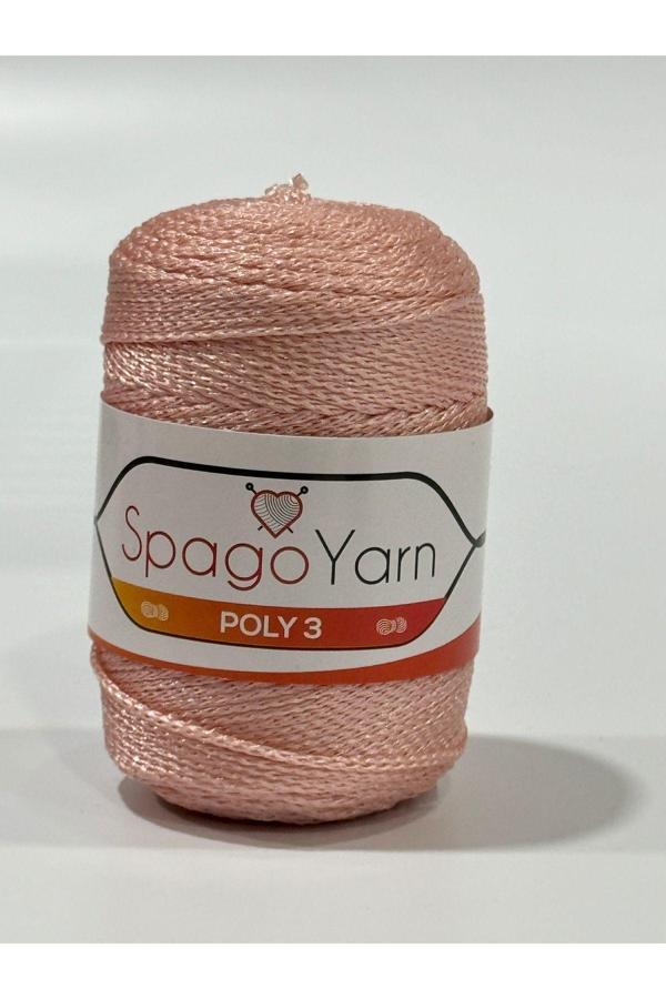 Spago Yarn Balım Örgü Evi Polyester Makrome 100gr sy070 - Image 1