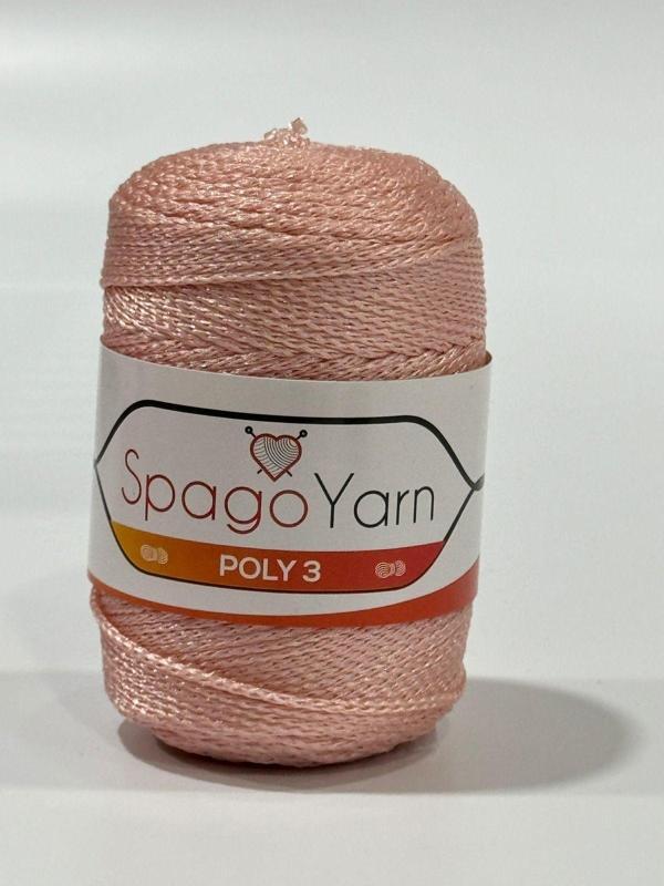 Spago Yarn Balım Örgü Evi Polyester Makrome 100gr sy070 - Image 1
