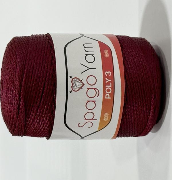 Spago Yarn Balım Örgü Evi Polyester Makrome 100gr sy113 - Image 1