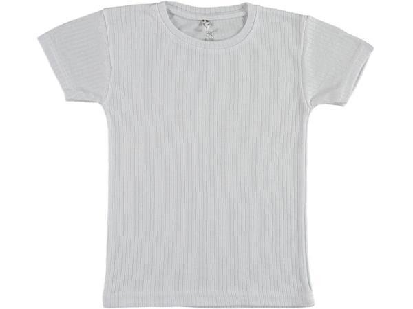 Fitilli Kısa Kol Body BEYAZ - Image 1