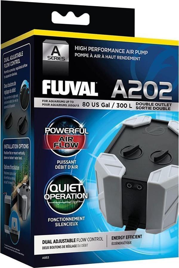 Fluval Air 202 Hava Motoru Çift Çıkışlı  - Image 1