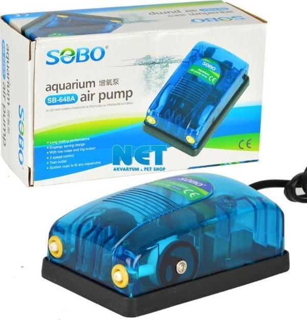 Sobo SB-648A Hava Motoru Çift Çıkış  - Image 1