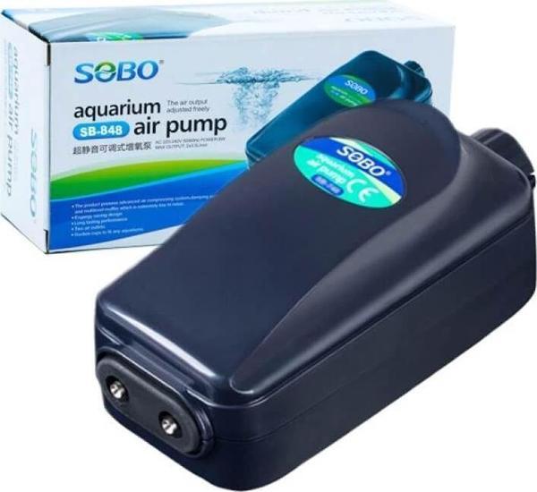 Sobo SB-848 Hava Motoru 2 ÇIKIŞ 12w 2x4,5 L/min  - Image 1
