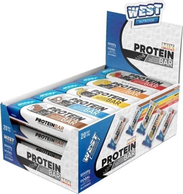 West Nutrition Karışık Protein Bar 20 Adet X 50 Gram - Image 1