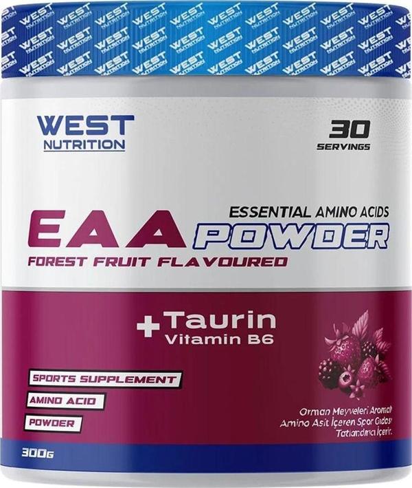 West Nutrition Eaa Esansiyel Amino Asitler 300 Gr 30 Servis Orman Meyveleri Aromalı - Image 1