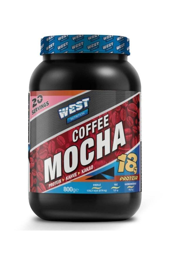 West Nutrition Protein Tozu Içerikli Mocha Kahve 800 Gr 20 Servis - Image 1
