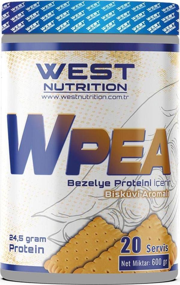 West Nutrition Wpea Bezelye Proteini Tozu 600 Gr Bisküvi - Image 1