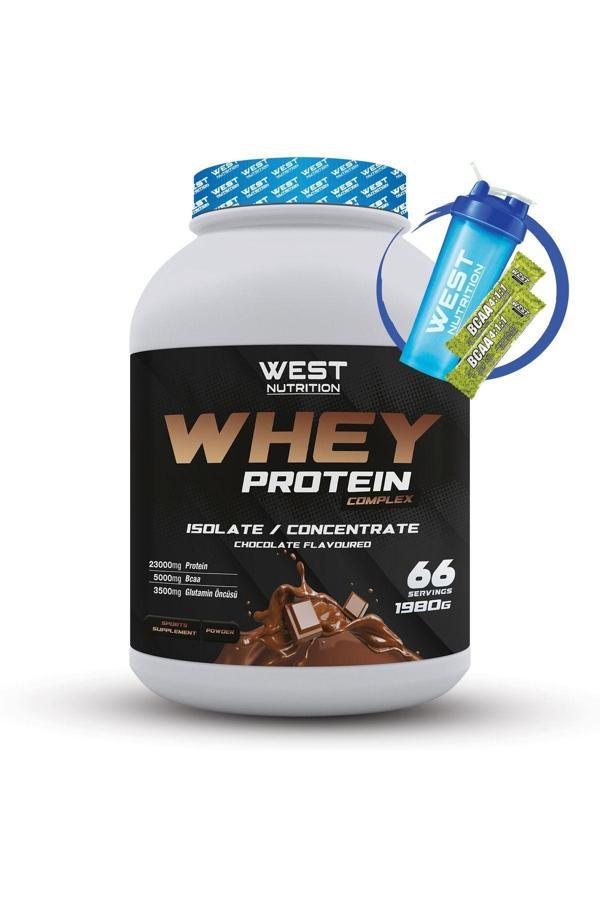 West Nutrition Whey Izole Konsantre Protein Tozu 66 Servis Çikolata 1980 Gr - Image 1