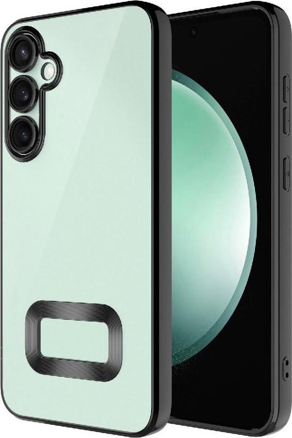 Samsung Galaxy S24 Plus Uyumlu Kamera Korumalı Logo Yeri Açık Lazer Lesim Silikon Kılıf - Image 1