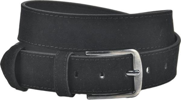 DeepSEA Erkek Siyah 4 cm Eninde Süet Kemer Suni Süet Spor Kemer 2402643 - Image 1