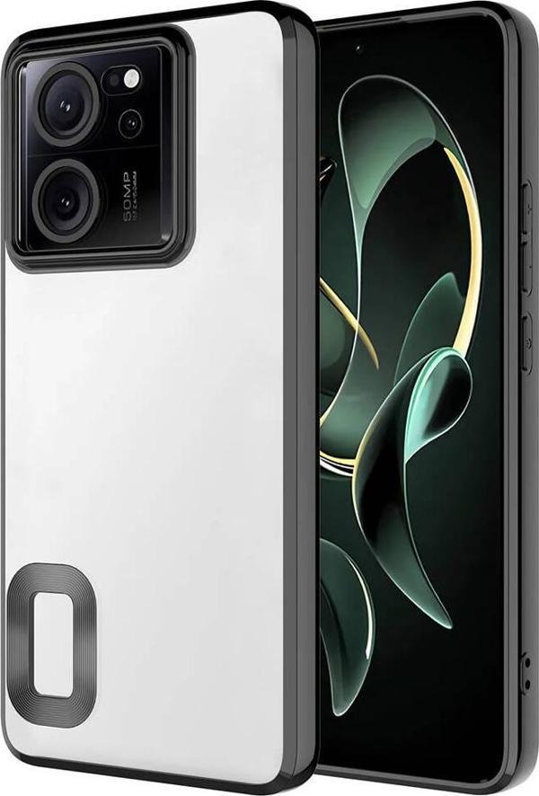 Xiaomi Mi 13T Uyumlu Kamera Korumalı Logo Yeri Açık Lazer Lesim Silikon Kılıf - Image 1